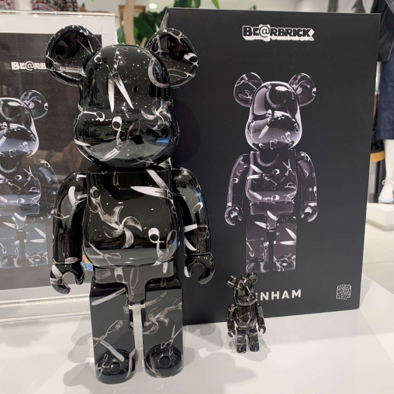 流行に DENHAM × SWEAT BE@RBRICK ACCORD スウェットパーカー 美品 メンズ