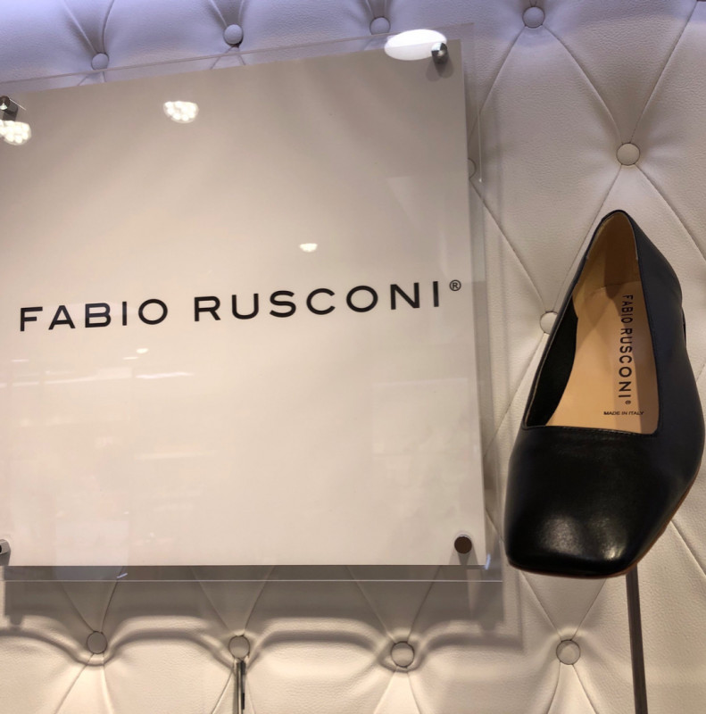 美品 FABIO RUSCONI 23cm イタリア製 定価2.8万円 高島屋 - ハイヒール